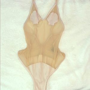 Minimal Animale bathing suit with seashshells